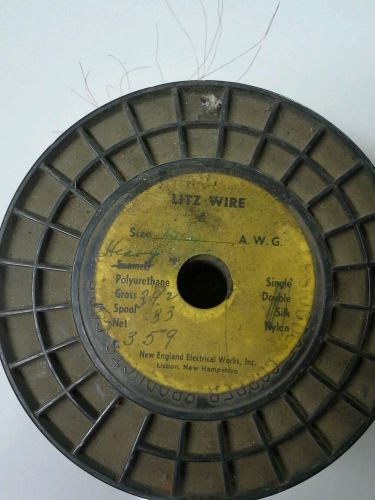 Litz wire rf transformer Ham smps 15/38 heavy poly insulation