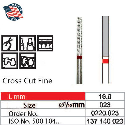 Wilson usa tungsten carbide cutter hp drill bit dental nail fine chamfered edge for sale