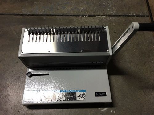 Ibico Ibimatic Comb Punch Binding Machine CH-8212 Trading Binder