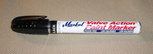 Markal Valve Action Paint Markers Black #96823 Made In The USA