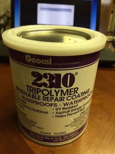 Geocel 2310 Tripolymer Brushable Repair Sealant 1 quart container