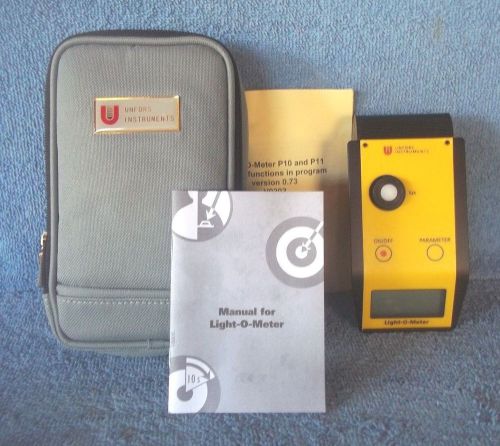 Unfors  Light-O-Meter  Type P10  with Case and Manuals   USED