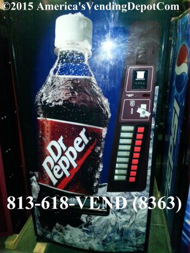 Dixie narco 501e - 9 select multi price - cans/bottles - dr. pepper- mdb/dex #41 for sale