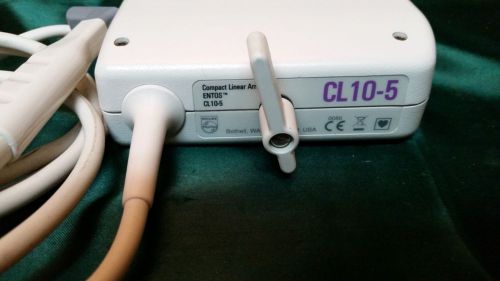 Philips CL10-5 ENTOS Compact Linear Ultrasound Transducer Probe