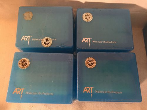 Lot of 4 Trays Art Molecular Bioproducts Pippets 1200L