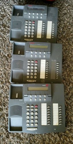 Lucent Aavaya 6416D+M Office Phone UNTESTED Lot of 3
