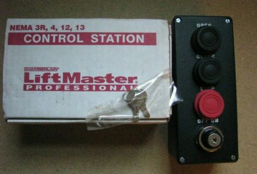 LiftMaster Chamberlain- 3 Button Station, Nema 3R, 4, 12, 13, New