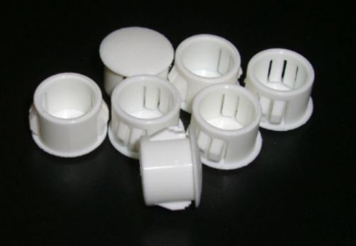 Walk in cooler freezer cam hole plugs white 1/2&#034; - dozen for sale