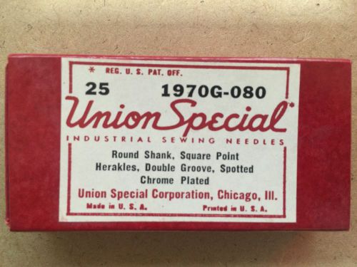 Union Special 1970G-080, Sewing Machine Needles (Pack of 25 needles)