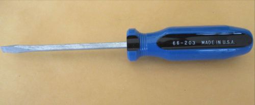 Armstrong TOOLS Acetate Slotted Screwdriver 3/16 x 4&#034; NEW UNUSED