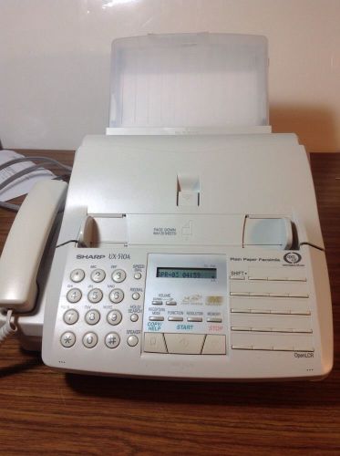 SHARP UX-510A Plain Paper Fax /  Copier  w/ Reduce-Enlarge &amp;Extra Roll of Film