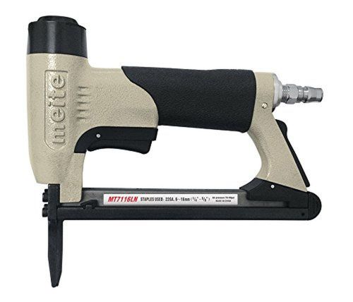Meite mt7116ln stapler- 71 series 3/8&#034; crown long nose fine wire furniture st... for sale