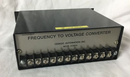 ELECTRIC MACHINERY/CEGELEC 370C428G01 FREQUENCY TO VOLTAGE CONVERTER D509530