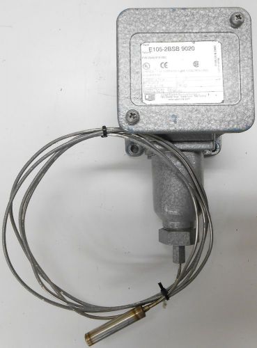 UNITED ELECTRIC E105-2BSB 9020 TEMPERATURE CONTROLLER 30 to 250 F