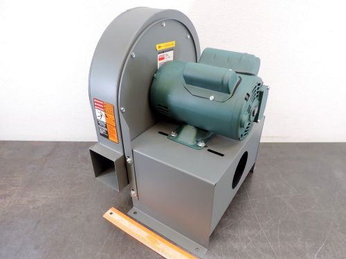 Dayton 4c108 blower 10-9/16&#034; dust collector leeson motor 3/4 hp 3450 rpm 115/230 for sale