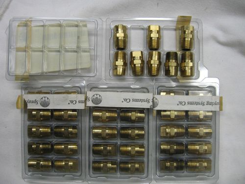 Lot of 36 Spraying Systems Co. - SS Co - Spray Nozzles - HI/4U - 9520  Vee Jet