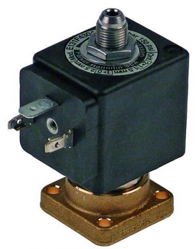 solenoid valve 3 -ways 230 VAC DN 2,5 mm slide-on receptacle DIN -10 up to 140°C