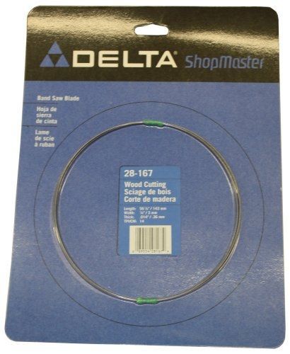 Delta delta 28-167 bench band saw blade 56-1/8-inch by 1/8-inch, 14 teeth per for sale