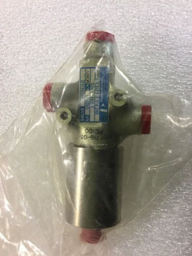 New Perkin Elmer Hydraulic Valve P/N 13027-11 S/N WC805 New As Pictures