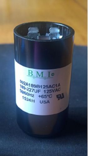 Start capacitor 189-227 mfd uf 110-125v round ac electric motor 125 v vac volt for sale