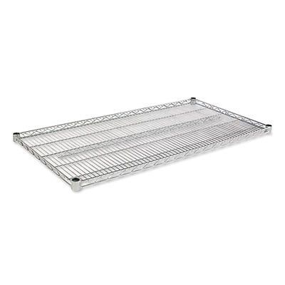 Industrial Wire Shelving Extra Wire Shelves, 48w x 24d, Silver, 2 Shelves/Carton