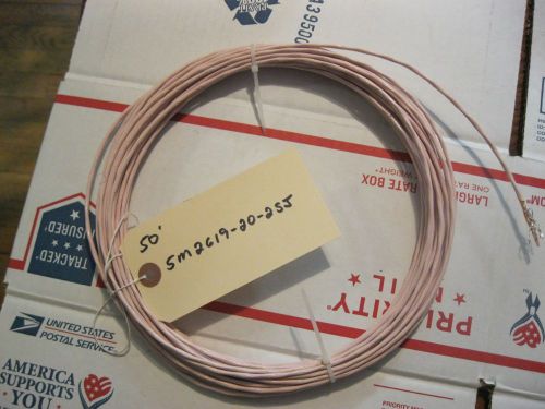 20 awg teflon shielded 2 conductor silver plated wire aircraft  cable 50 feet for sale