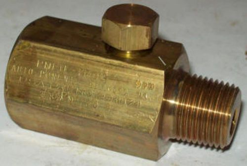 Deltrol pneutrol 3/8 brass 2000 psi check valve cpmf25b for sale