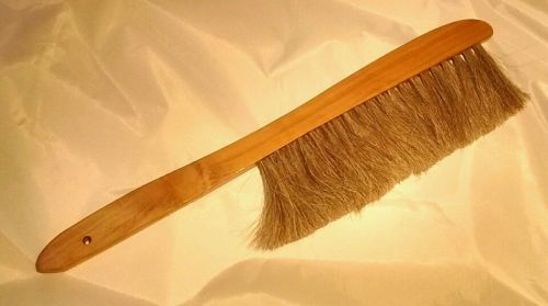 New 16&#034; Natural Horse Hair Bee Hive Brush, Beekeeping Equipment