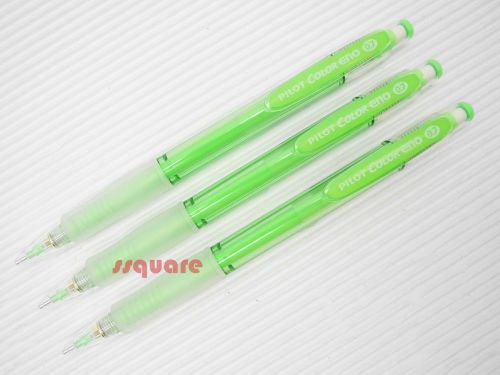 3 Pencil x Pilot HCR-12R Color Eno 0.7mm Mechanical Pencil, Green