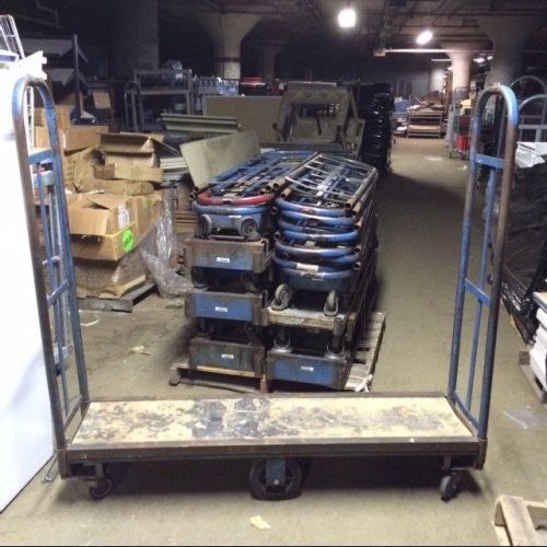 U Boat Stock CARTS Used LOT 10 Warehouse Backroom Store Cart Material Handling