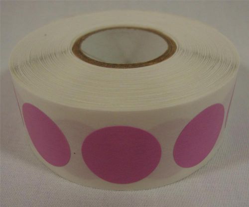 1000 Lavender Self-Adhesive Price Labels 3/4&#034; Stickers Tag Retail Store Supplies