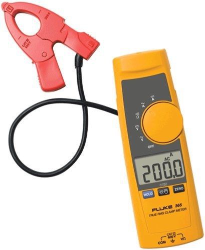 Fluke 365 detachable jaw true-rms ac/dc clamp meter for sale