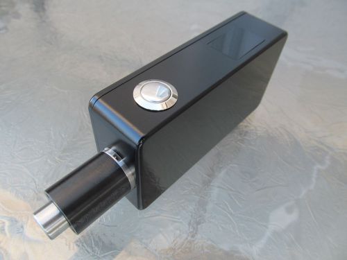Black Unregulated *SERIES* Voltmeter Dual 18650 Box Mod + Black Kennedy V2 RDA!