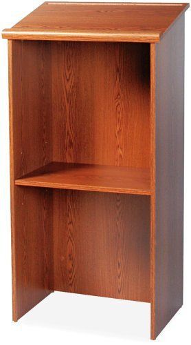 Safco Products 8915MO Stand-Up Lectern, Medium Oak