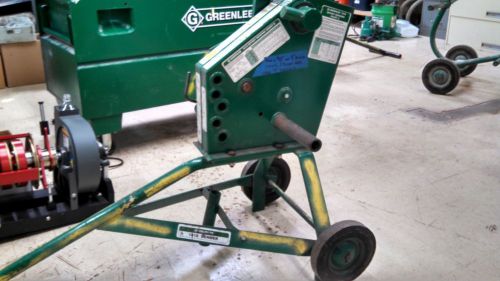 Greenlee 1818 chicago style conduit pipe bender rigid imc emt + storage box used for sale