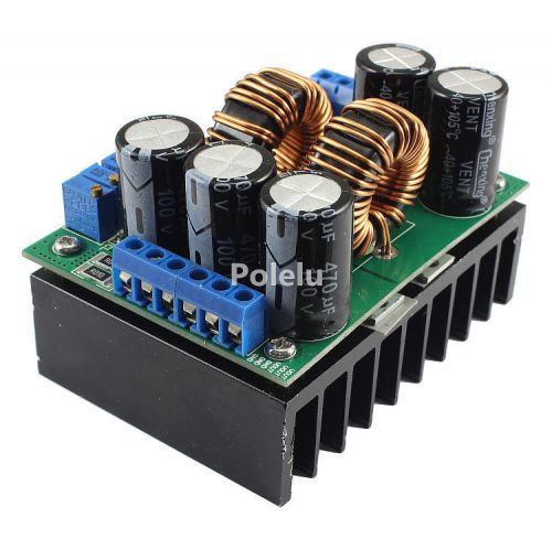 1200w 20a dc cc/cv boost converter 8v-60v to 12v-80v volt step-up power module for sale