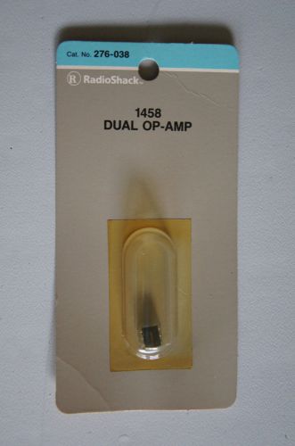 Radio Shack 1458 Dual Op-Amp 276-038 - In Original packaging
