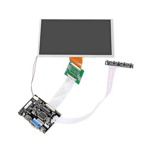 SainSmart HDMI/VGA Digital 9&#034; 9 Inch 1024x600 LCD+Driver Board for Raspberry Pi