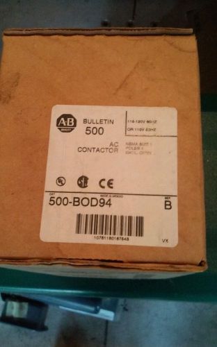 AB Bulletin500 contactor