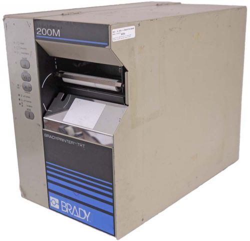 Brady bp-tht-200m 203-dpi 4&#034; monochrome thermal transfer barcode label printer for sale