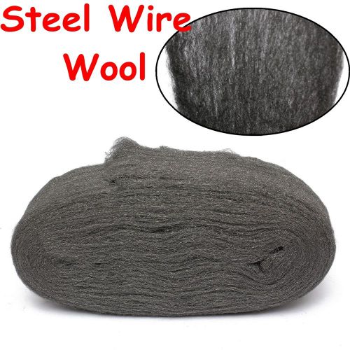 Steel Wire Wool Grade 0000 3.3m For Polishing Cleaning Remover Non Crumble Hot!!