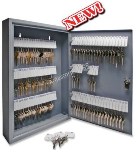 110 Key Storage Safe Key Cabinet Rack Holder Organizer Lock Box Security Office