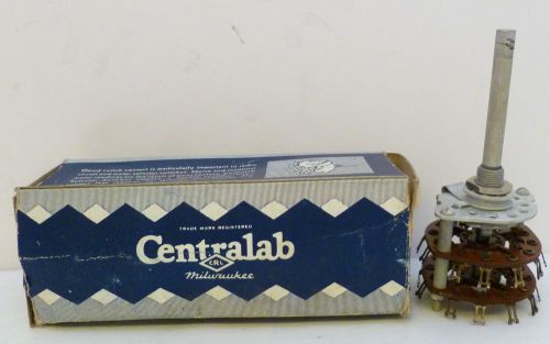 Vintage Centralab Rotary Switch #1419 w/ Box