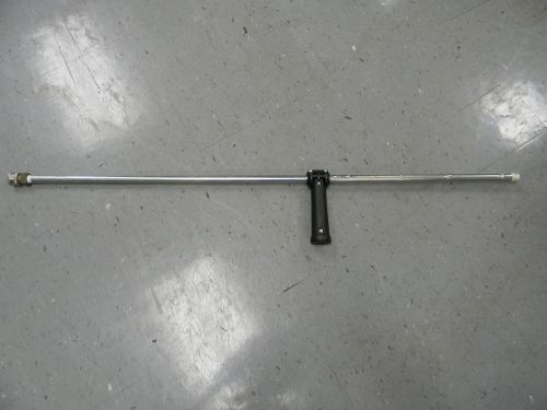 36&#034; Zinc Pressure Washer Wand with Quick Connect for Nozzle and Side Handle