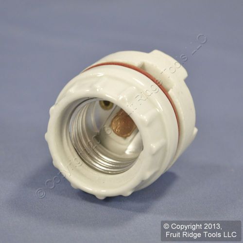 Cooper Porcelain 2-Piece Sign Light Socket Medium Base Lamp Holder Bulk 610