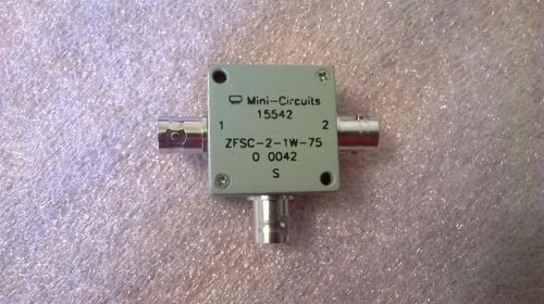 Mini-Circuits ZFSC-2-1W-75 Power Splitter/Combiner 2 Way-0° 75 Ohm 5-600MHz