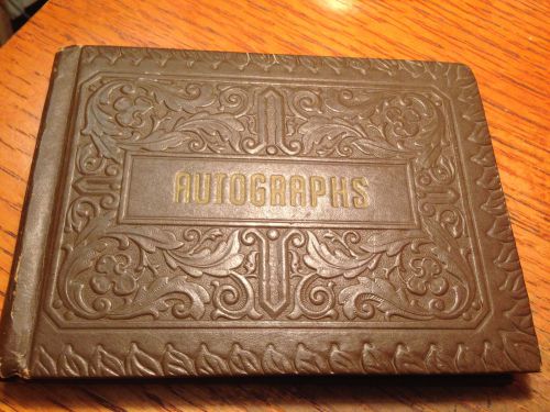 VINTAGE AUTOGRAPH BOOK CLASS OF 1951-53 BEVERLY HILLS CATHOLIC SCHOOL 90210