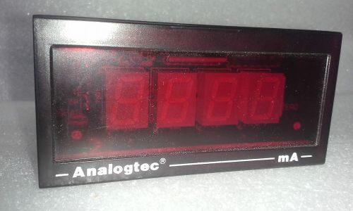 Industrial Grade Digital Panel Meter - Meas:19.99 mA/AC - Pwr: 5 VDC Isolated