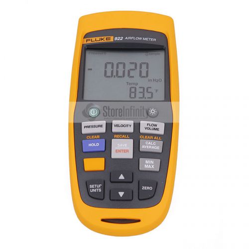 Fluke 922 kit handheld anemometer for wind turbine for sale