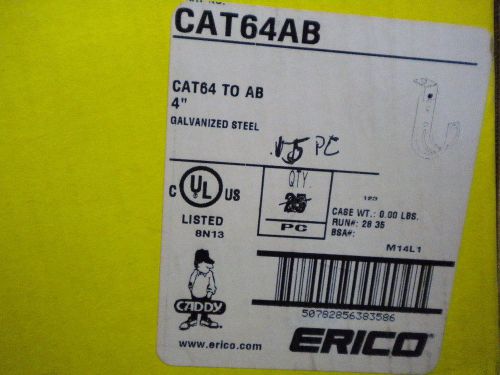 4&#034; Cable hangers  Cat 64AB To AB J hooks